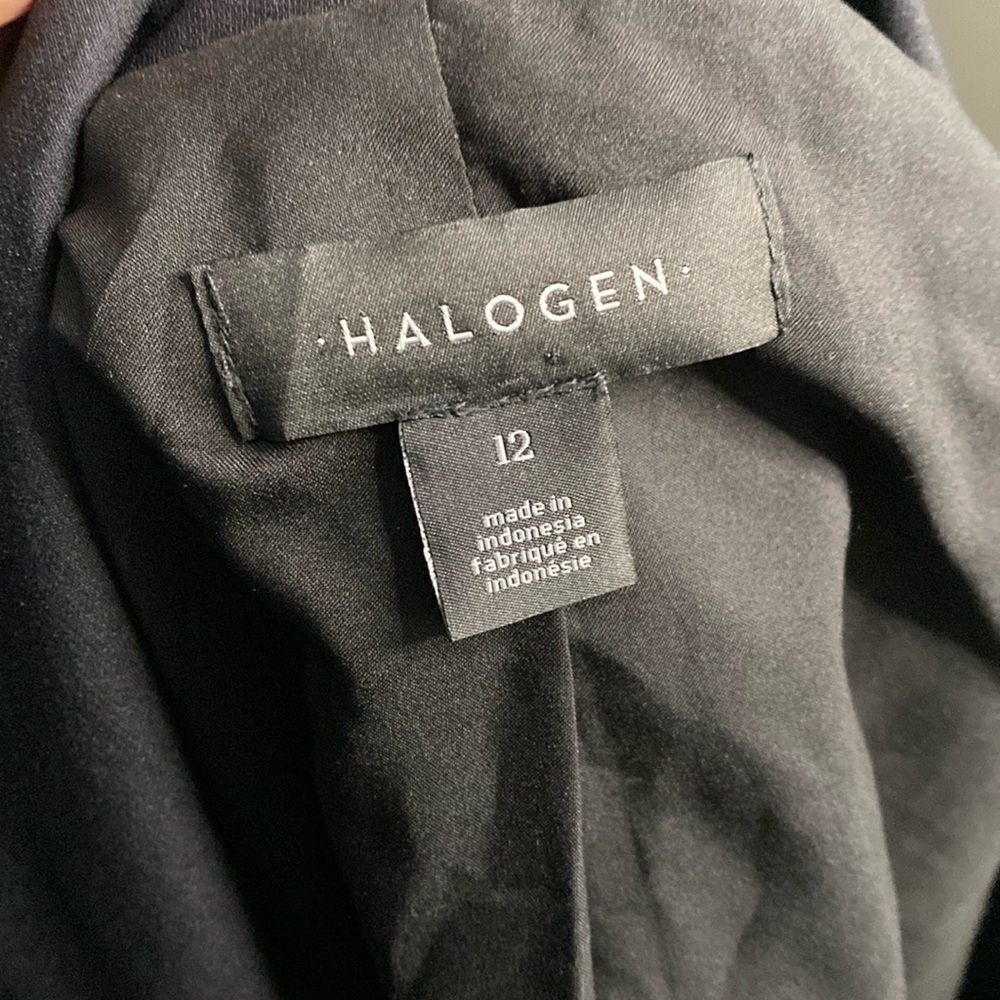 Halogen Black Blazer Jacket Single Button - Picture 8 of 10